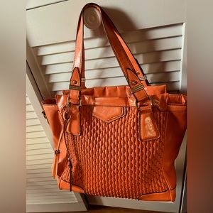 Orange Large Shoulder Bag